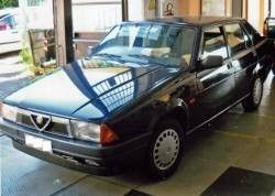 Alfa Romeo 75 noleggio per cinema e tv in Piemonte e Liguria