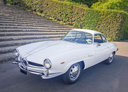 Alfa Romeo Giulia Sprint Speciale del 1964 noleggio in Toscana