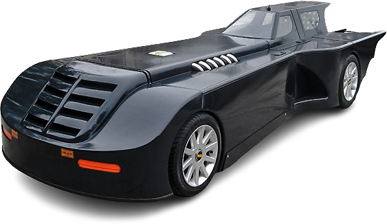Batmobile auto di Batman noleggio auto del cinema