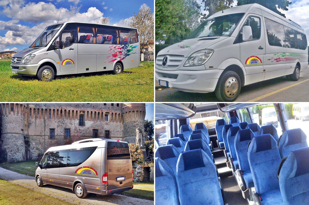 Noleggio minibus e van per trasporto persone e gite turistiche in Umbria