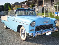 Noleggio Chevrolet Bel Air in Piemonte e nord Italia