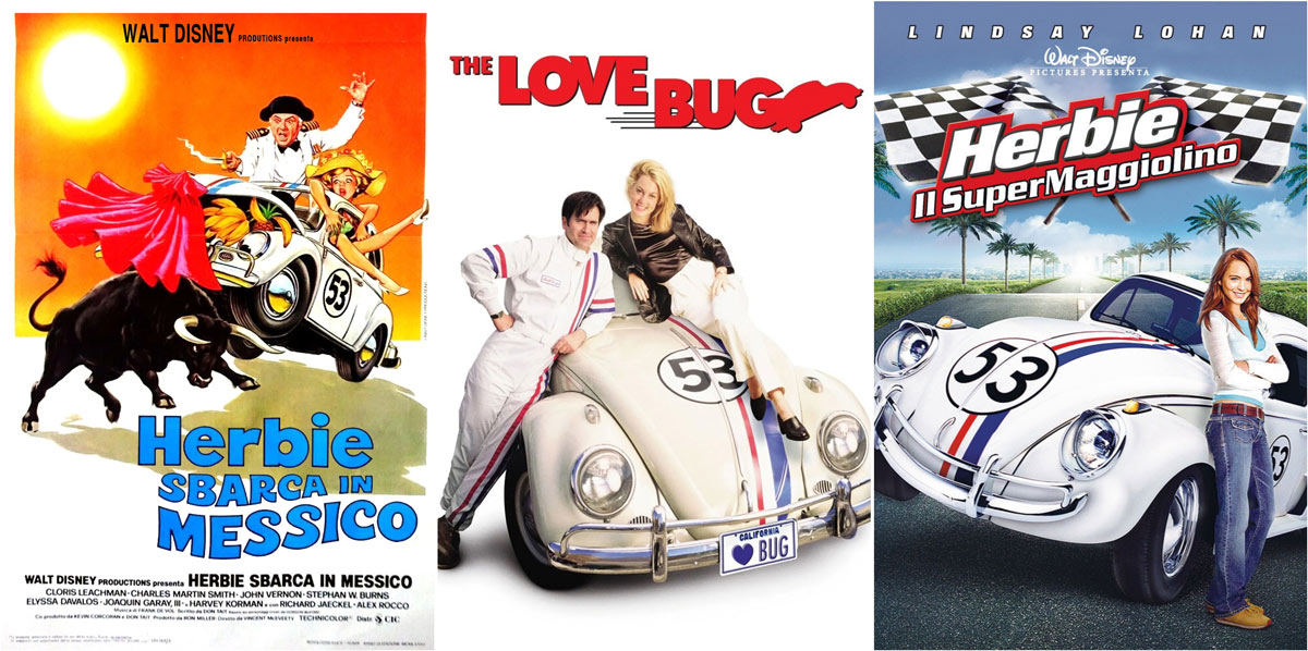 Herbie – Il Rally di Montecarlo | Herbie Sbarca in Messico | Herbie – Il Supermaggiolino film