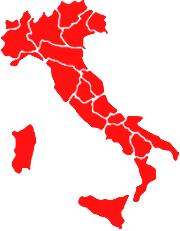 Auto per cerimonia divise per regioni e comuni d'Italia
