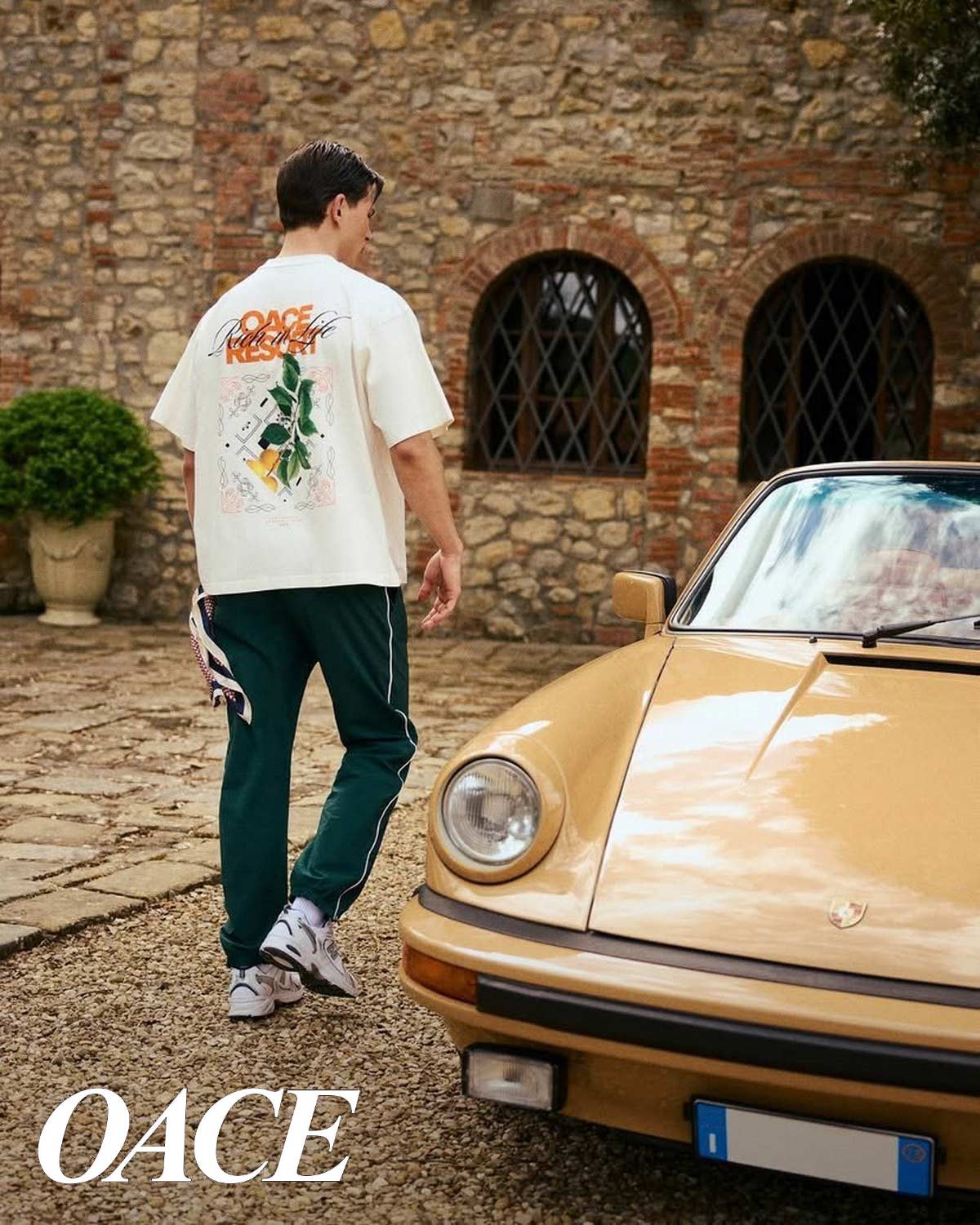 📸 Porsche 911 Targa a Villa La Selva Resort in Toscana per OACE sport