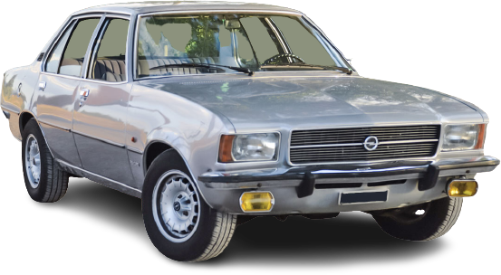 Noleggio Opel Rekord 1900 del 1972 a Perugia Umbria Toscana Marche 
